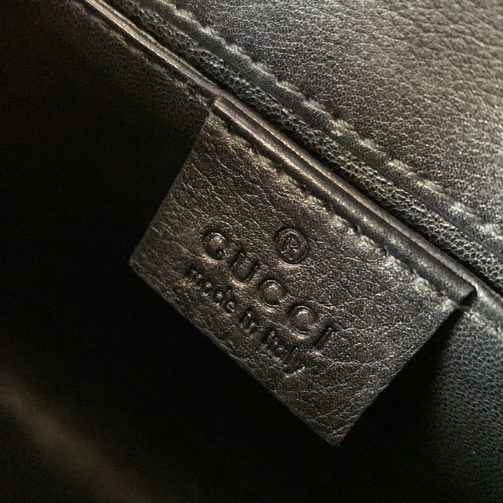 GUCCI Emily Calfskin Horsebit Tassle Chain Small Bag - Picture 16 of 17